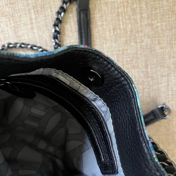 Aimee Kestenberg Black Crossbody Bag with Floral Design - Picture 7 of 10